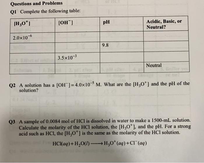 Acids bases ph and buffers pre lab