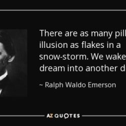 Snow storm ralph emerson waldo